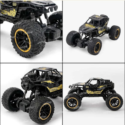 Rock Metal RC Car – High Speed Off-Road Remote Control Car with LED Lights with smoke