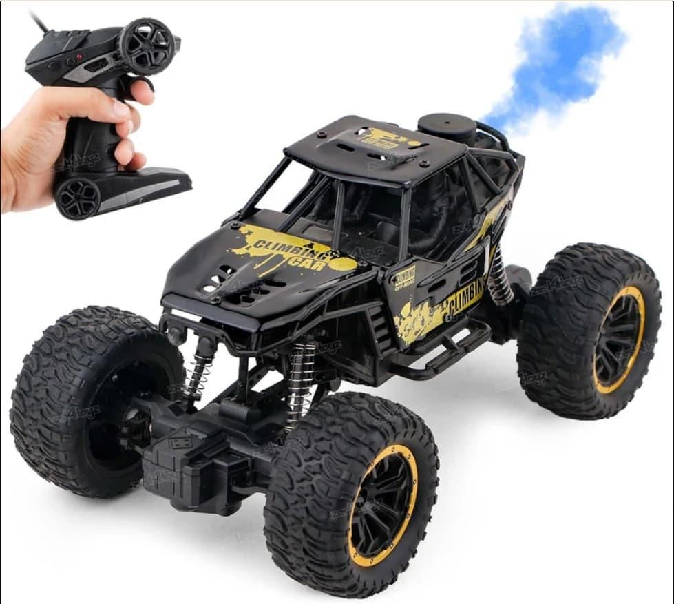 Rock Metal RC Car – High Speed Off-Road Remote Control Car with LED Lights with smoke