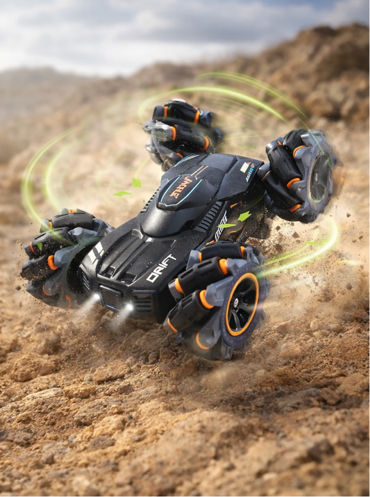360° Stunt RC Car – 4WD Drift & Rotation Remote Control Car with smoke