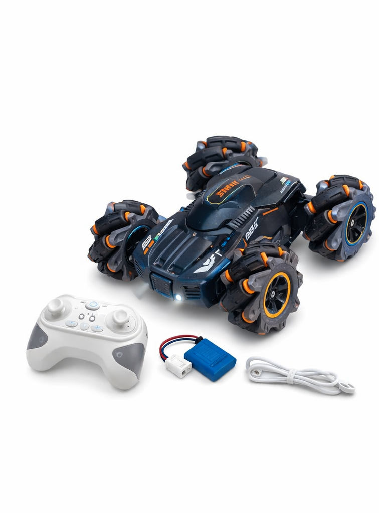 360° Stunt RC Car – 4WD Drift & Rotation Remote Control Car with smoke