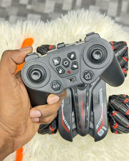 360° STUNT RC CAR WITH GESTURE CONTROL WATCH – 4WD DRIFT & LED LIGHTS & DOUBLE SMOKE