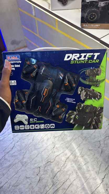 360° Stunt RC Car – 4WD Drift & Rotation Remote Control Car with smoke